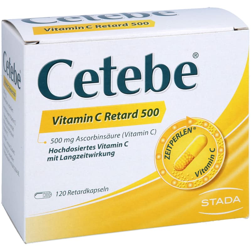CETEBE Vitamin C Retardkapseln 500 mg