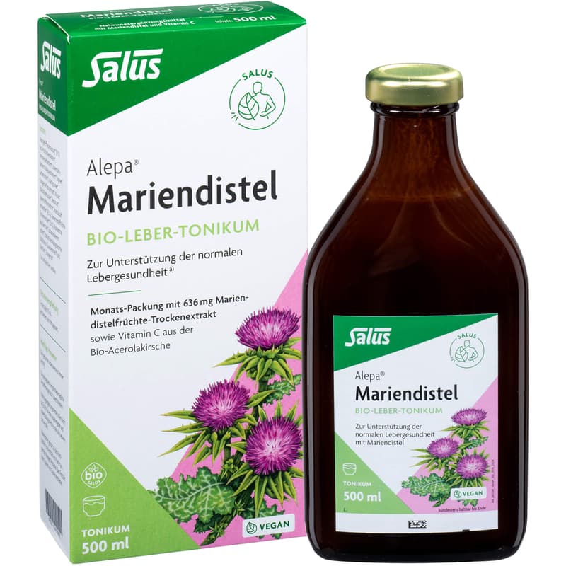 ALEPA Mariendistel Bio-Leber-Tonikum Salus