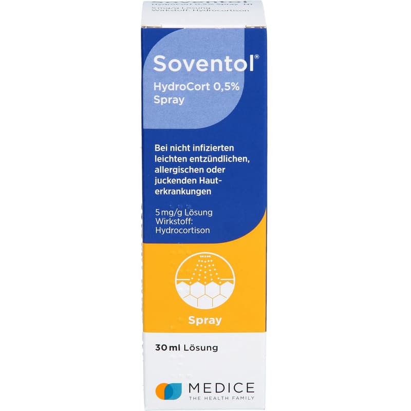 SOVENTOL Hydrocort 0,5% Spray