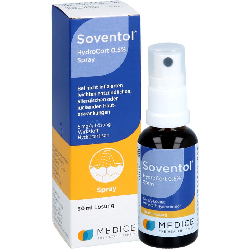 SOVENTOL Hydrocort 0,5% Spray