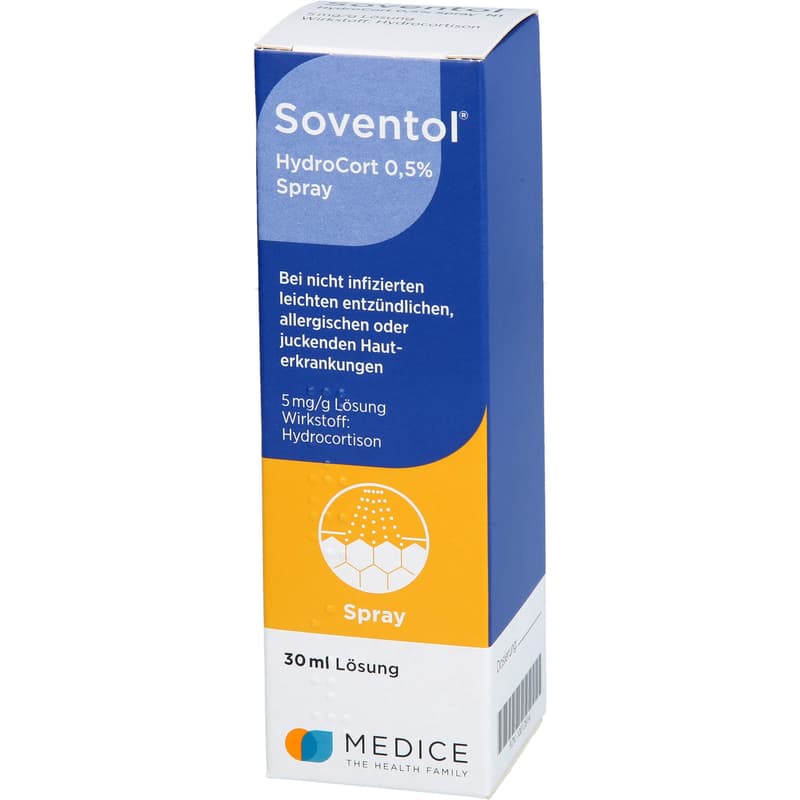 SOVENTOL Hydrocort 0,5% Spray