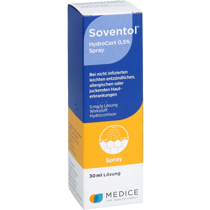 SOVENTOL Hydrocort 0,5% Spray