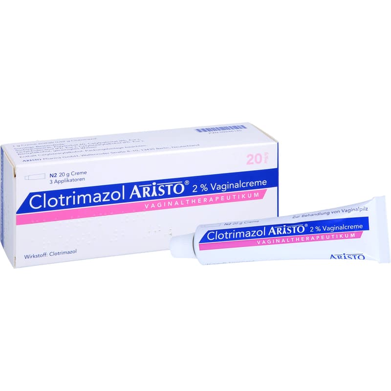 CLOTRIMAZOL ARISTO 2% Vaginalcreme + 3 Applikat.