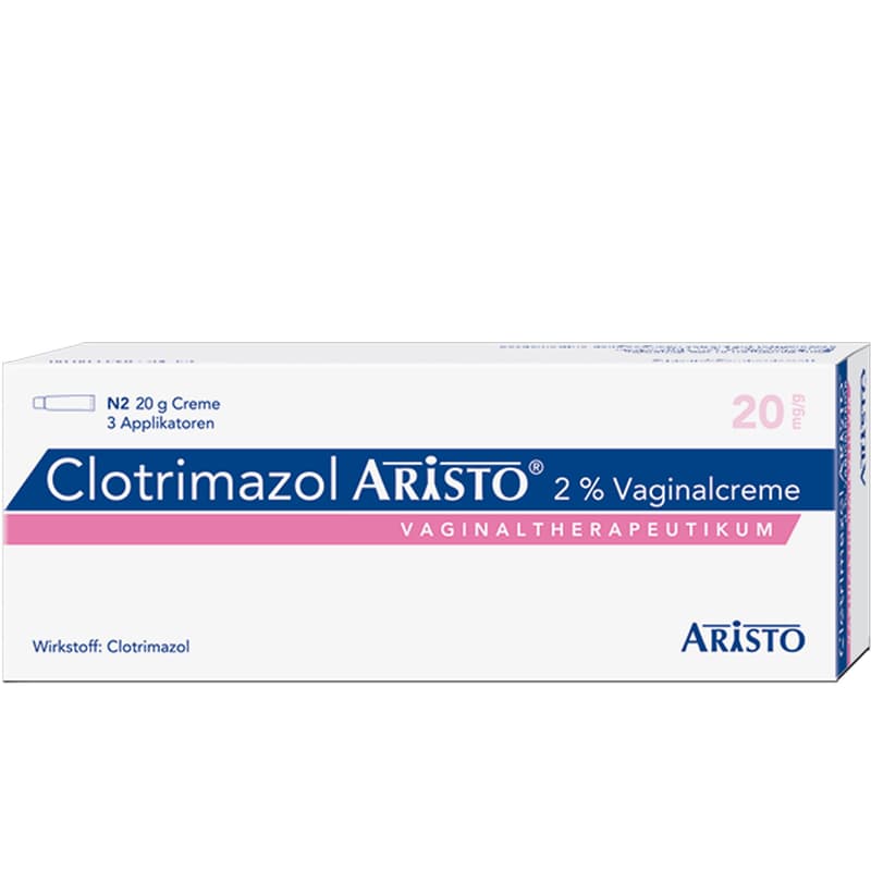 CLOTRIMAZOL ARISTO 2% Vaginalcreme + 3 Applikat.