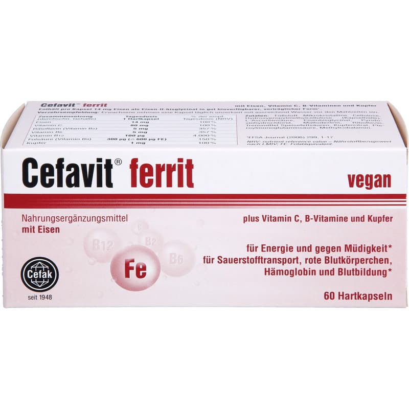 CEFAVIT ferrite hard capsules