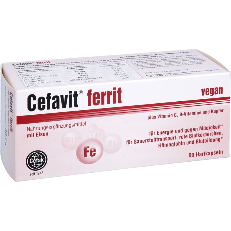 CEFAVIT ferrite hard capsules