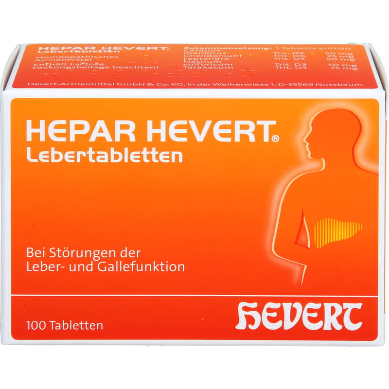 HEPAR HEVERT Lebertabletten