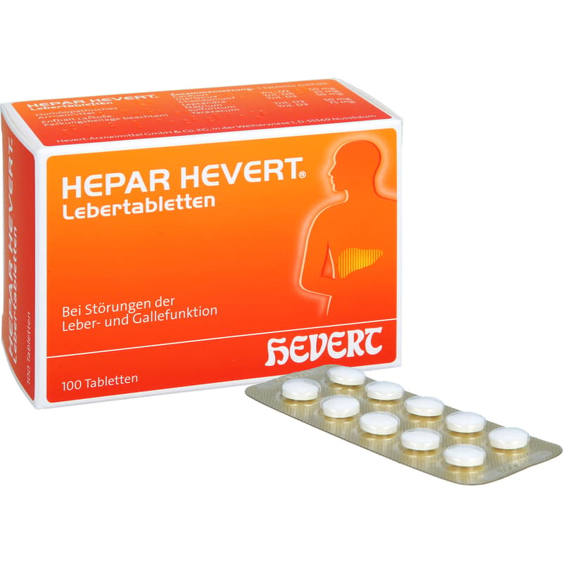 HEPAR HEVERT Lebertabletten