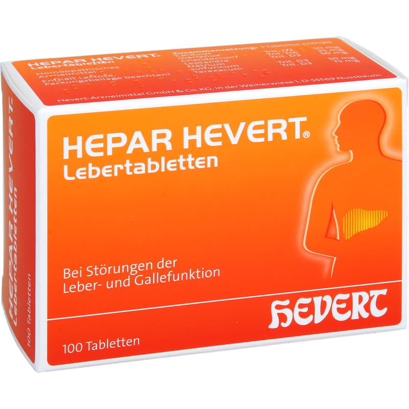 HEPAR HEVERT Lebertabletten