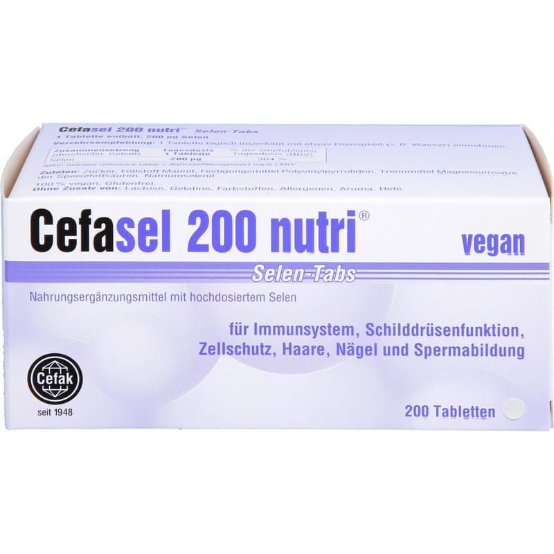 CEFASEL 200 nutri Selen-Tabs