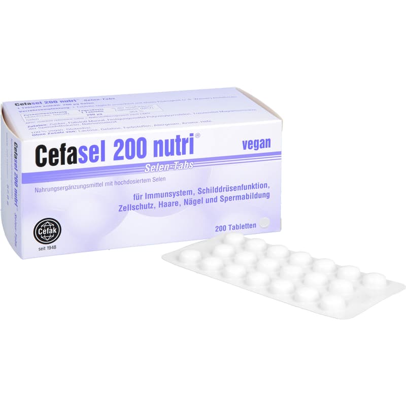 CEFASEL 200 nutri Selen-Tabs