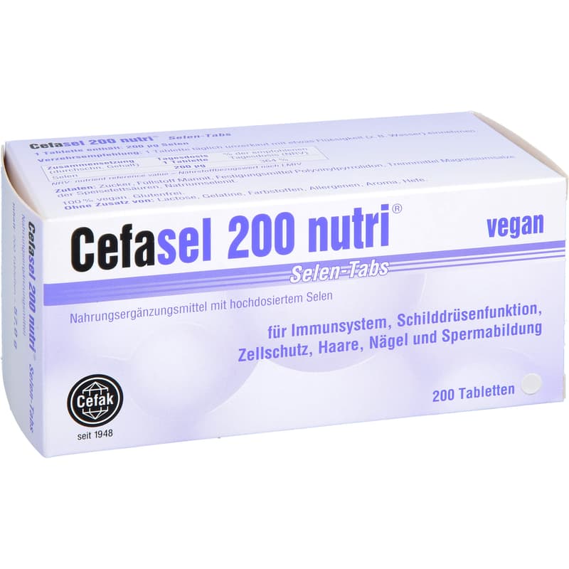 CEFASEL 200 nutri Selen-Tabs