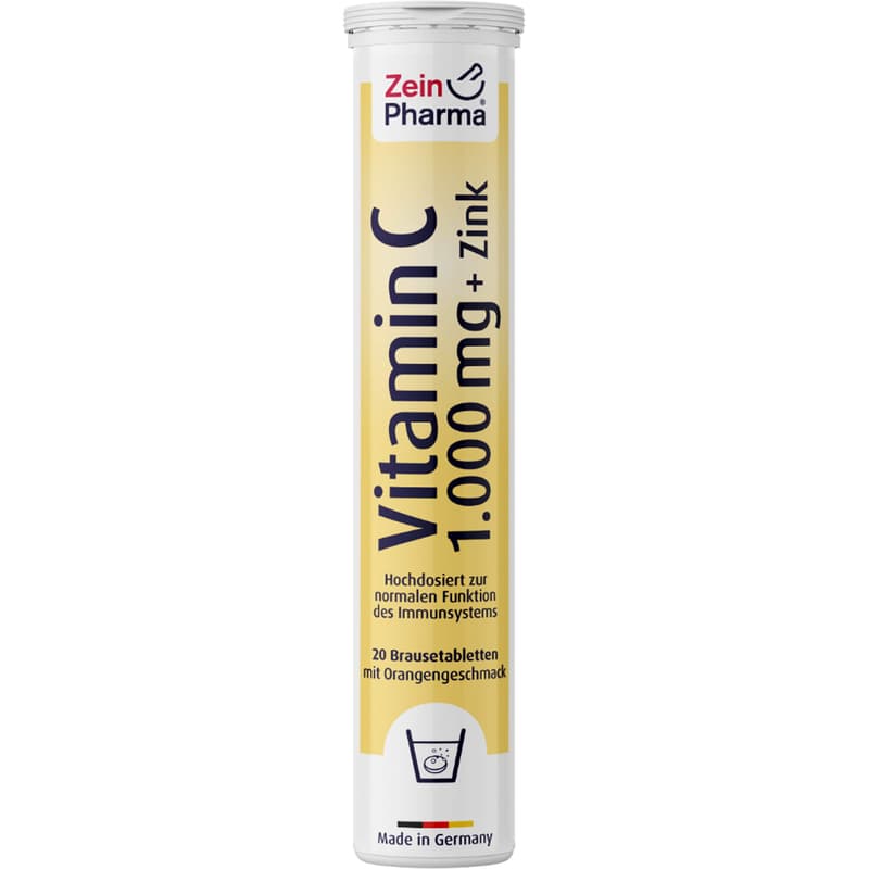 VITAMIN C 1000 mg+Zink Brausetabletten