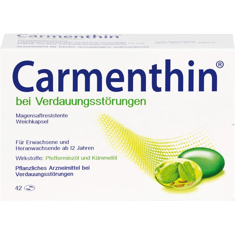 CARMENTHIN bei Verdauungsstörungen msr.Weichkaps.
