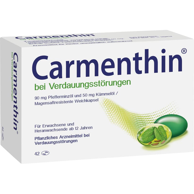 CARMENTHIN bei Verdauungsstörungen msr.Weichkaps.