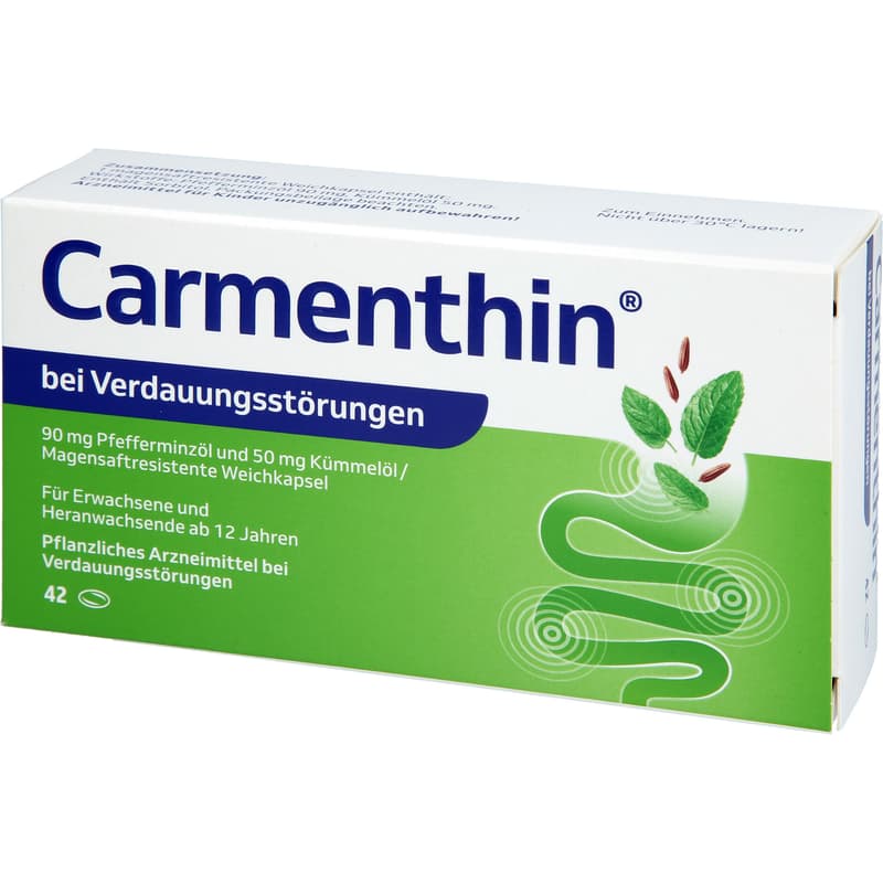 CARMENTHIN bei Verdauungsstörungen msr.Weichkaps.