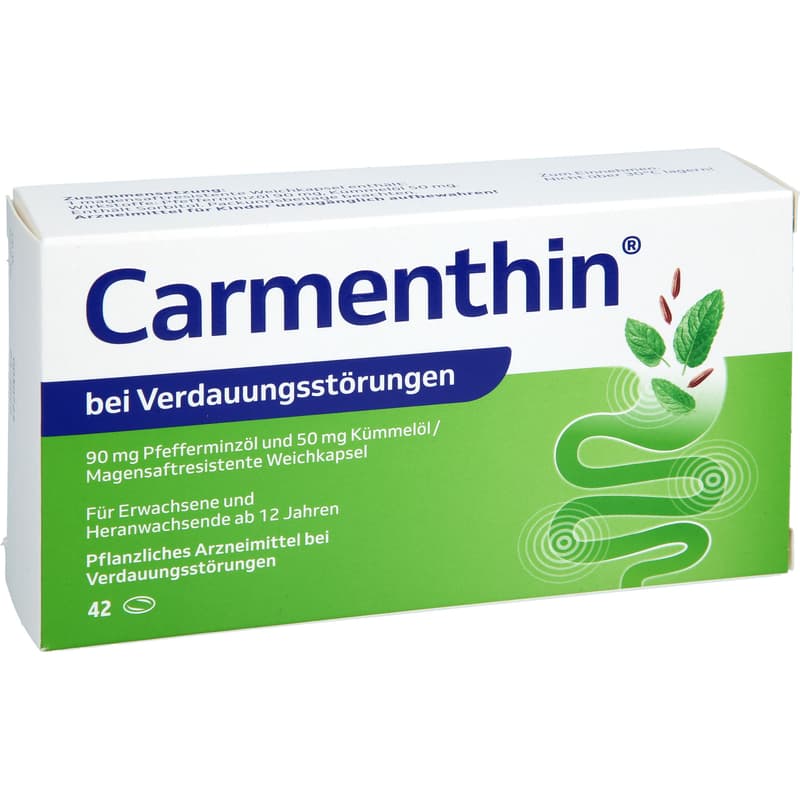 CARMENTHIN bei Verdauungsstörungen msr.Weichkaps.