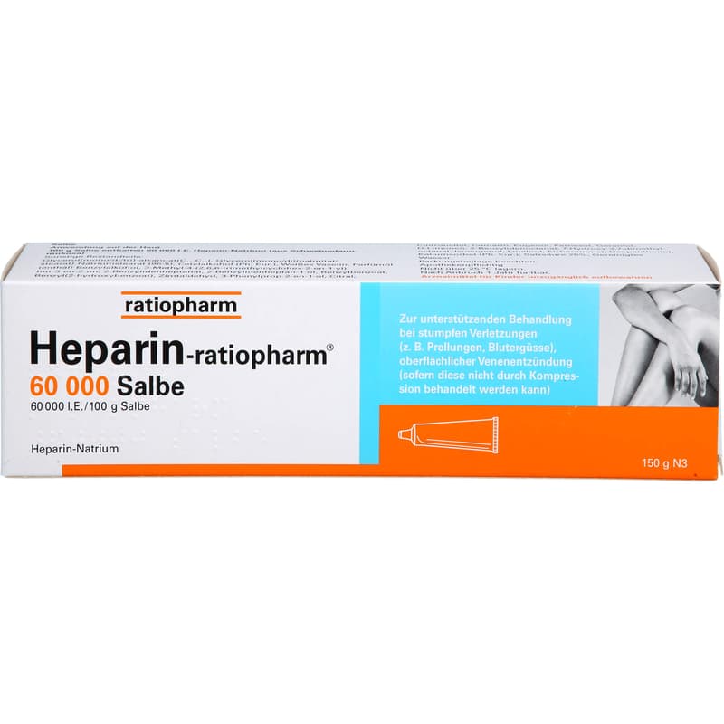 HEPARIN-RATIOPHARM 60.000 Salbe