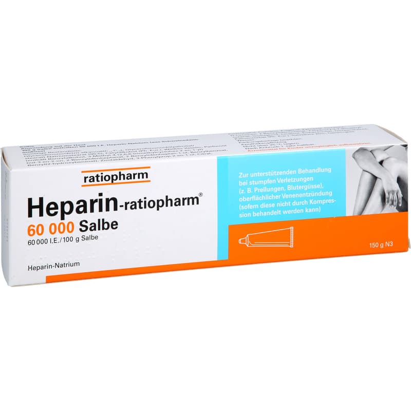 HEPARIN-RATIOPHARM 60.000 Salbe