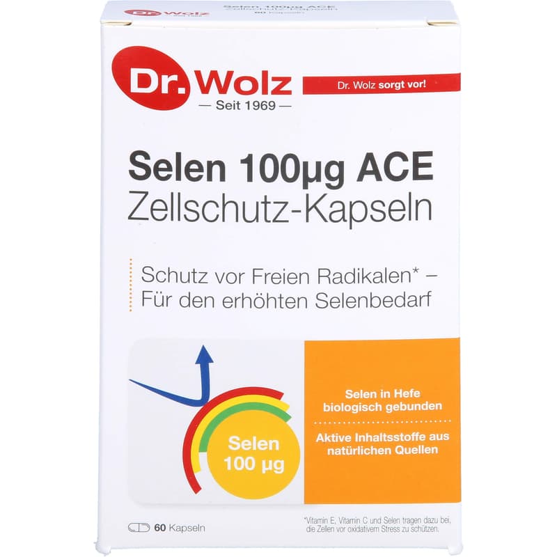 SELEN ACE 100 μg 60 Tage Kapseln