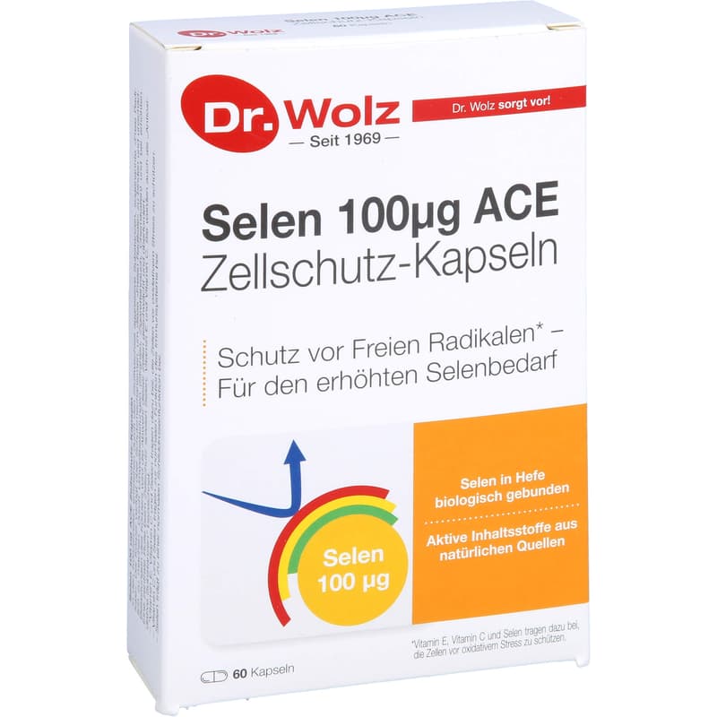 SELEN ACE 100 μg 60 Tage Kapseln