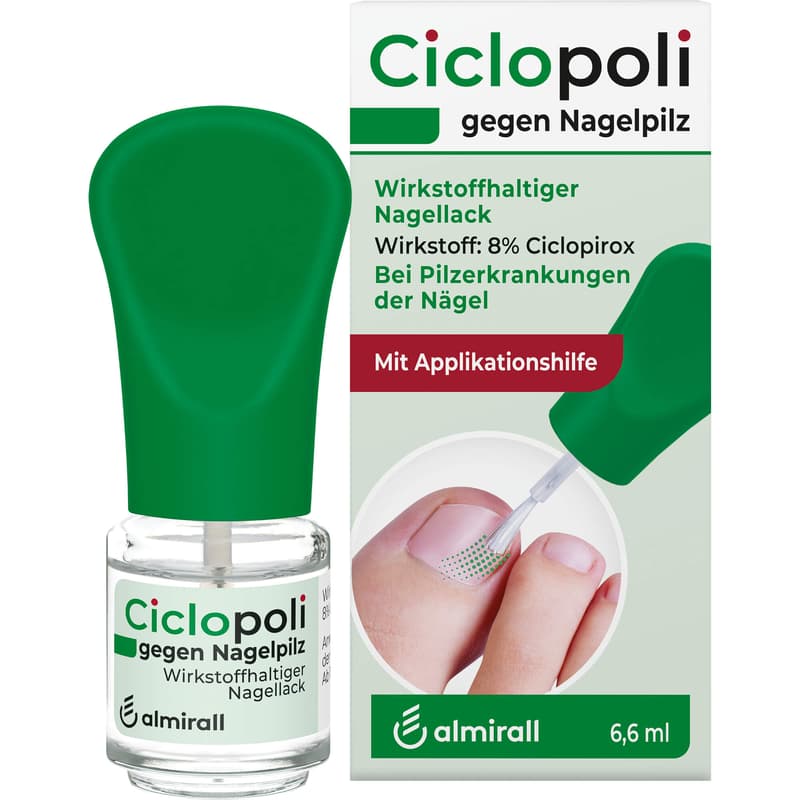 CICLOPOLI against nail fungus with application aid
