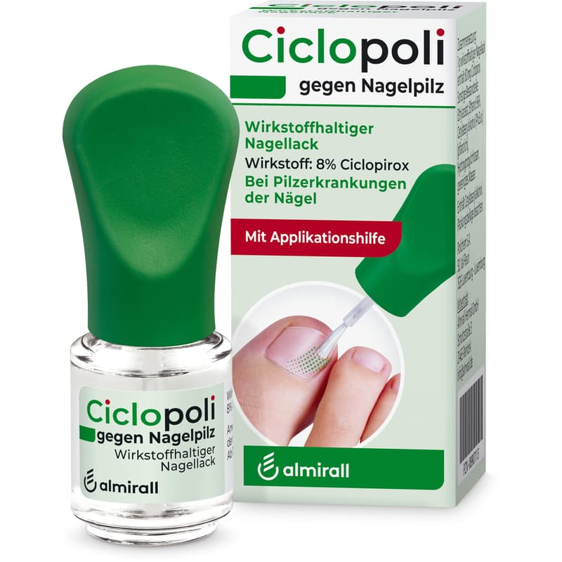 CICLOPOLI against nail fungus with application aid