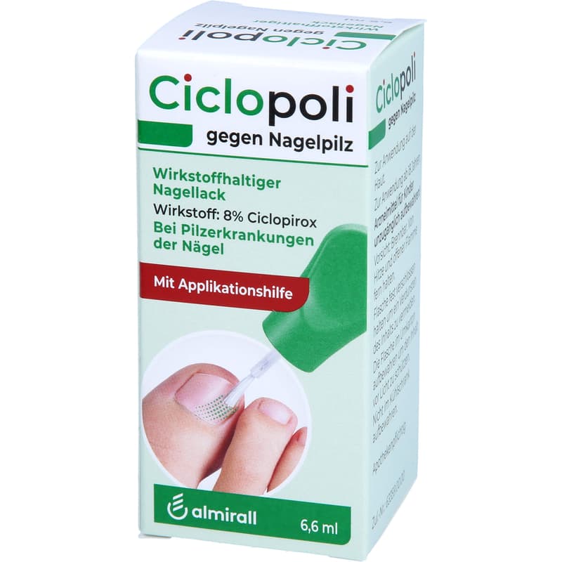 CICLOPOLI against nail fungus with application aid