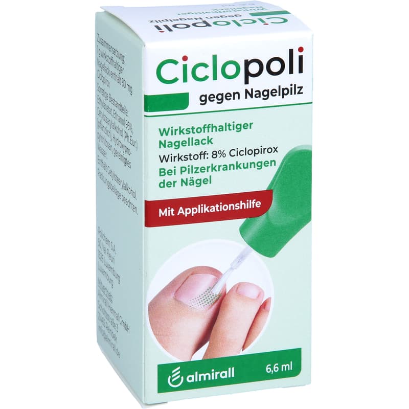 CICLOPOLI against nail fungus with application aid