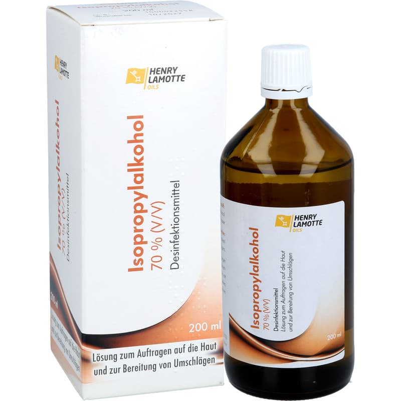 ISOPROPYLALKOHOL 70% V/V Henry Lamotte