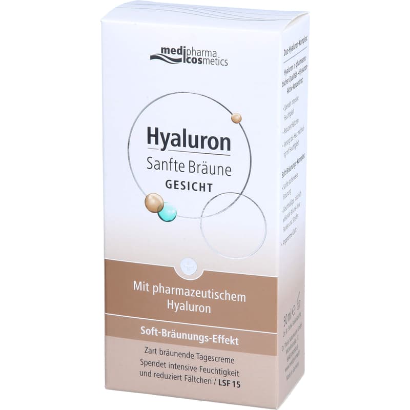 HYALURON SANFTE Bräune Gesichtspflege Creme