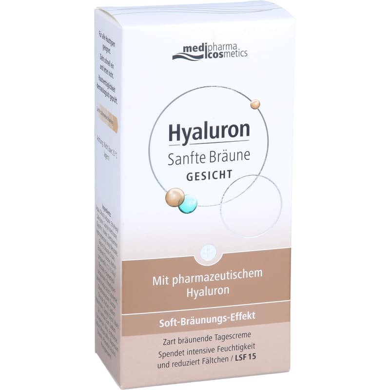 HYALURON SANFTE Bräune Gesichtspflege Creme