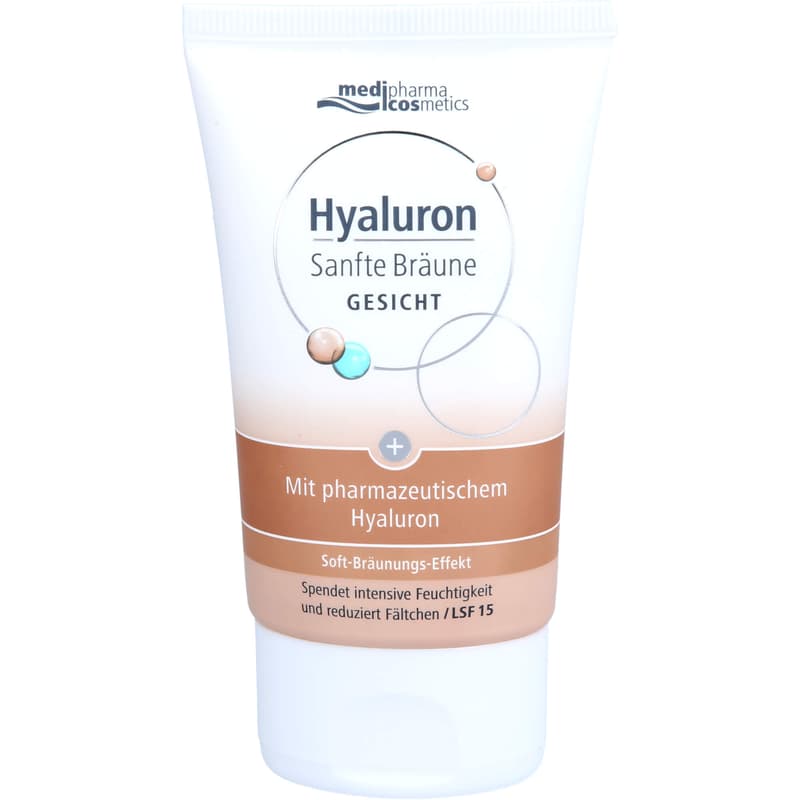 HYALURON SANFTE Bräune Gesichtspflege Creme