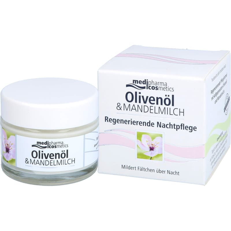 OLIVEN-MANDELMILCH regenerierende Nachtpflege