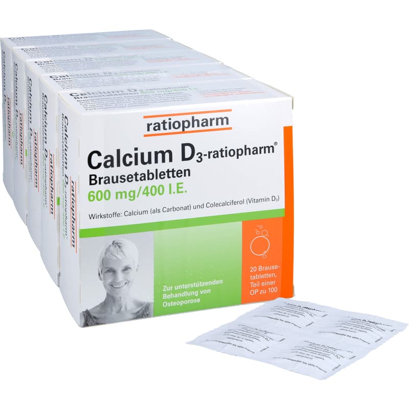 CALCIUM D3-ratiopharm Brausetabletten