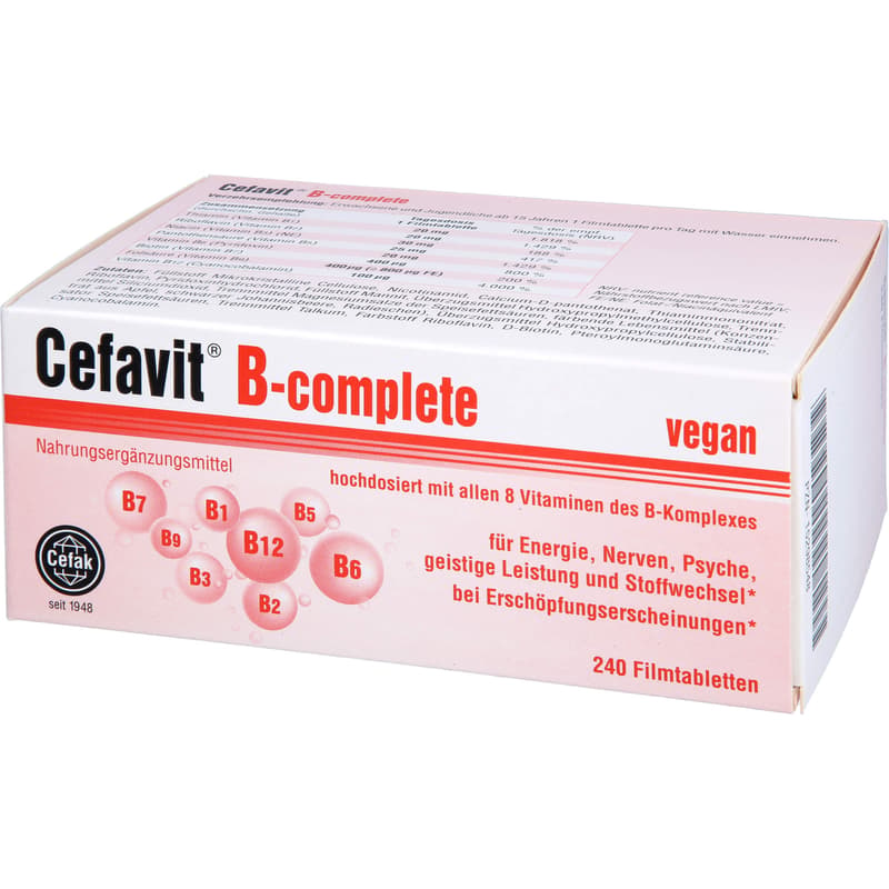CEFAVIT B-complete Filmtabletten
