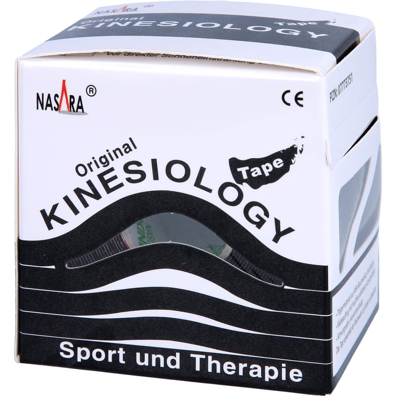 KINESIOLOGIE Tape 5 cmx5 m schwarz