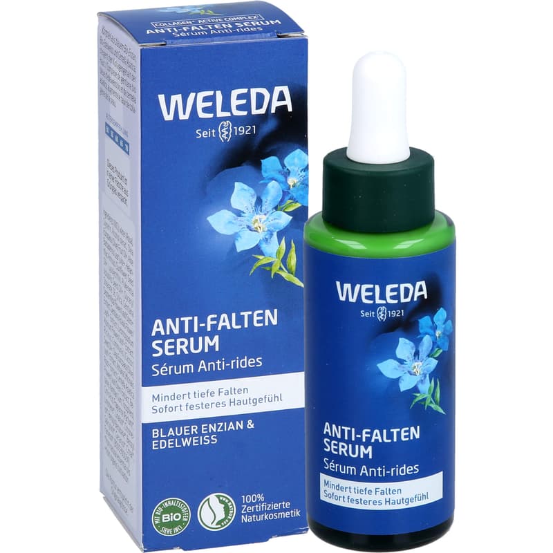 WELEDA Anti-Falten Serum blauer Enzian & Edelweiß