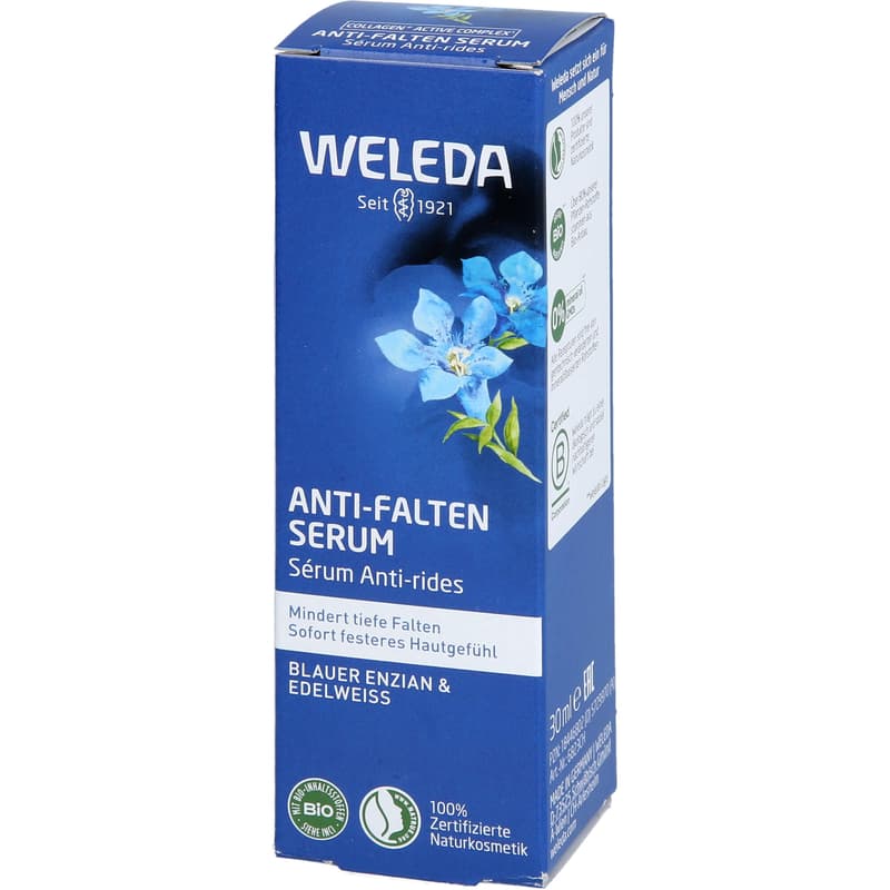 WELEDA Anti-Falten Serum blauer Enzian & Edelweiß