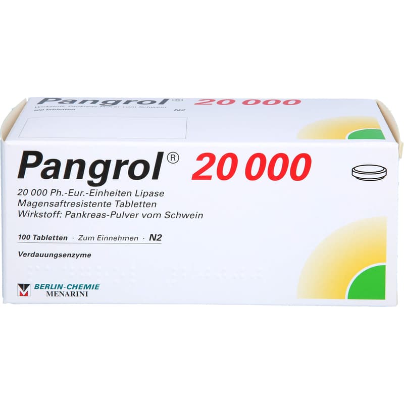PANGROL 20.000 magensaftresistente Tabletten