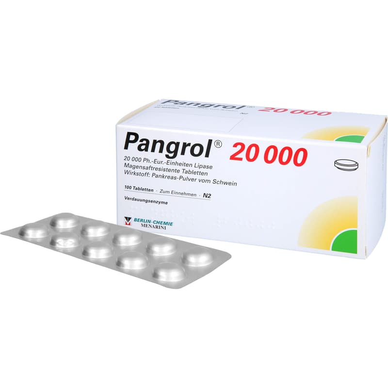 PANGROL 20.000 magensaftresistente Tabletten