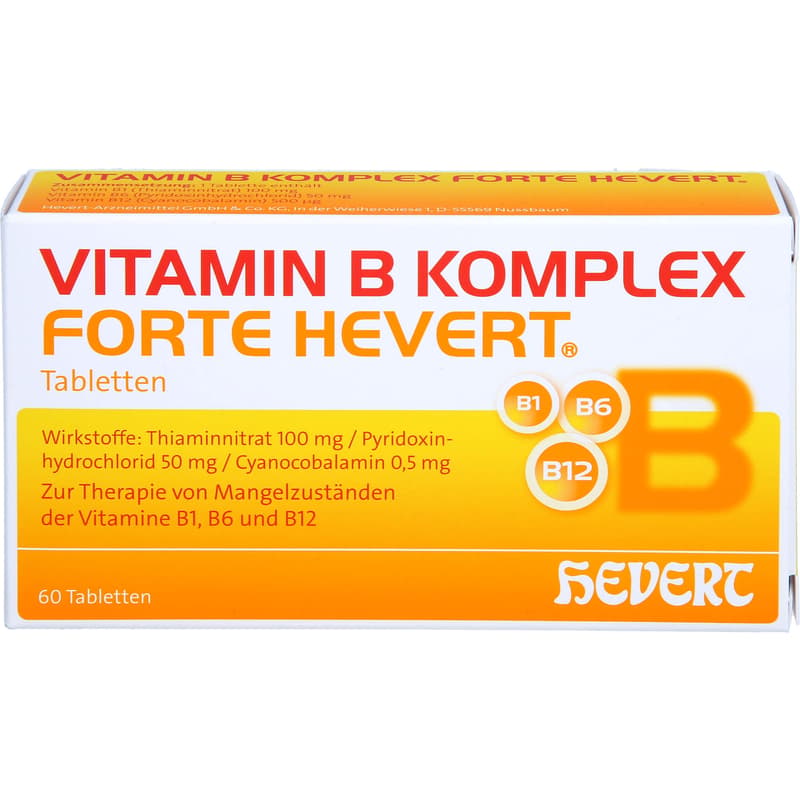 VITAMIN B KOMPLEX forte Hevert Tabletten