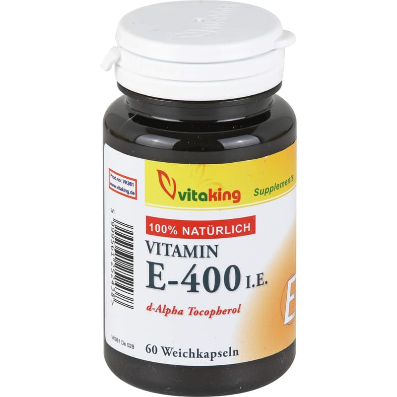 VITAMIN E 400 IU soft capsules