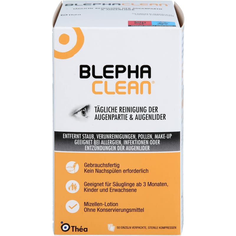 BLEPHACLEAN Kompressen sterile