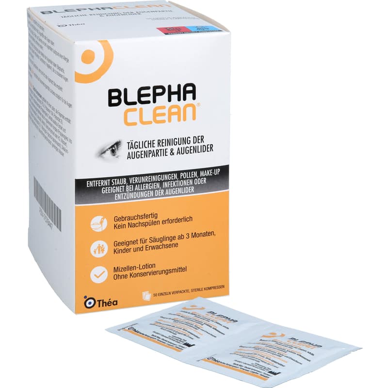 BLEPHACLEAN Kompressen sterile