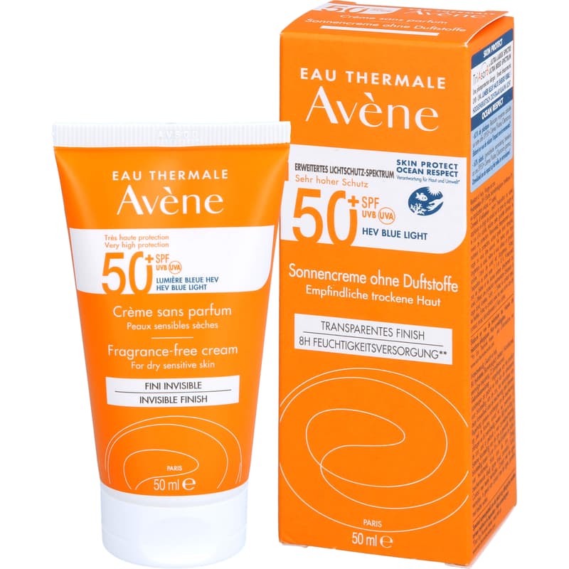 AVENE Sunscreen SPF 50+ without fragrance