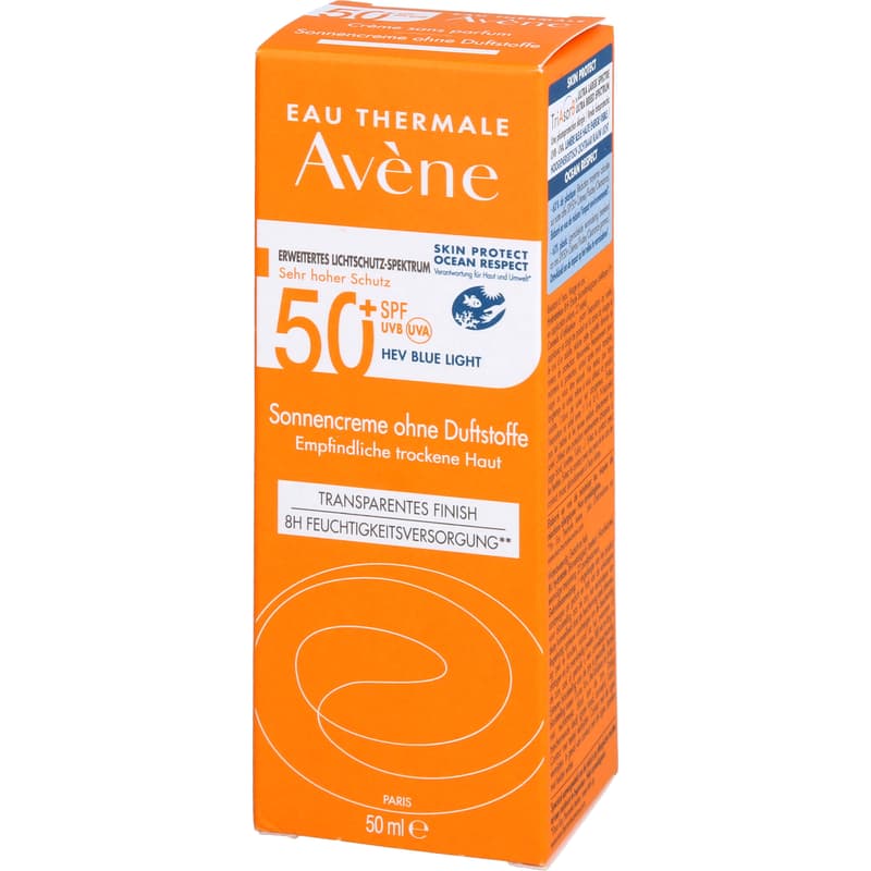 AVENE Sunscreen SPF 50+ without fragrance