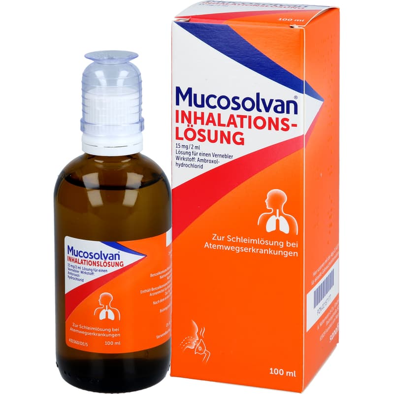 MUCOSOLVAN Inhalationslösung 15 mg Lsg.f.Vernebler