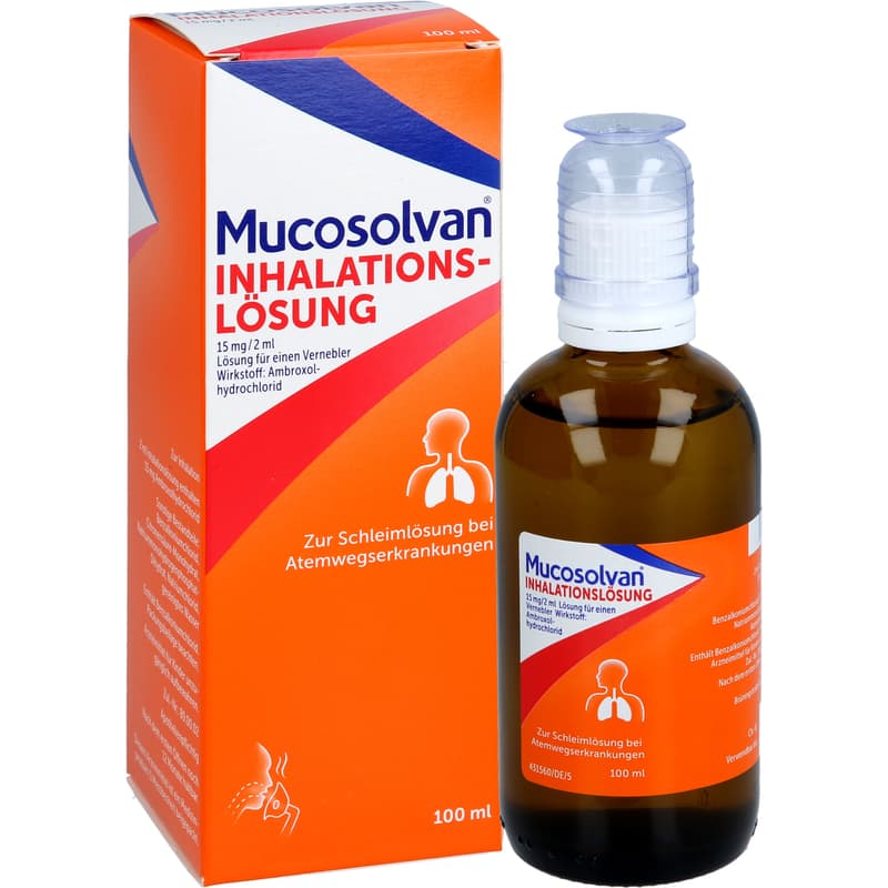 MUCOSOLVAN Inhalationslösung 15 mg Lsg.f.Vernebler