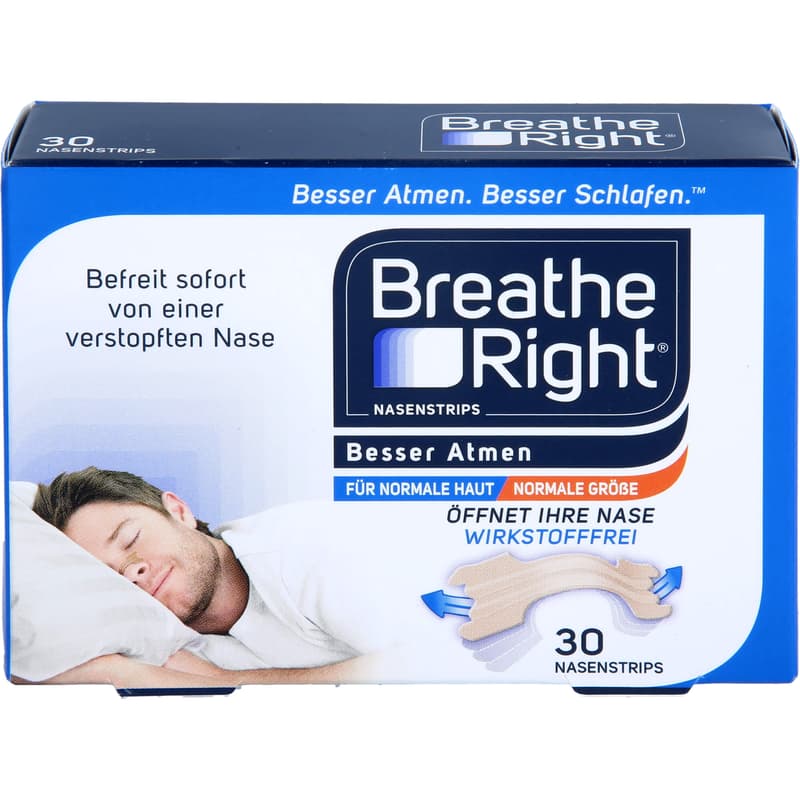 BREATHE Right Besser Atmen Nasenpfl.normal beige